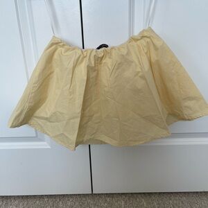 Aritzia tube top- yellow